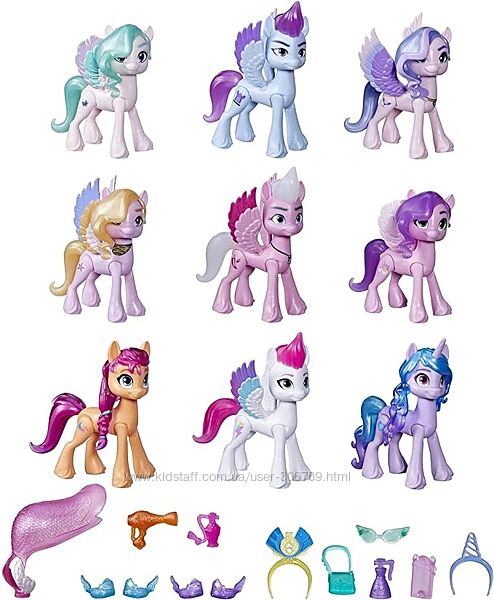 My Little Pony Набор из 9 Фигурок Royal Gala Hasbro F2031 Моя Маленькая Пон