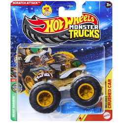 Hot Wheels Monster Jam Trucks Scratch Attack Внедорожник джип 164 Scale FY