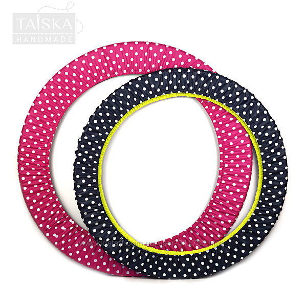 Чохли для обруча двосторонні - серія Горохи від TaiskaHM