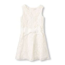 Стильне біле плаття Childrens Place для дівчинки 8 років в стані нового