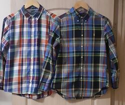 Брендові сорочки Ralph Lauren та Tommy Hilfiger для підлітка 14/16 р.