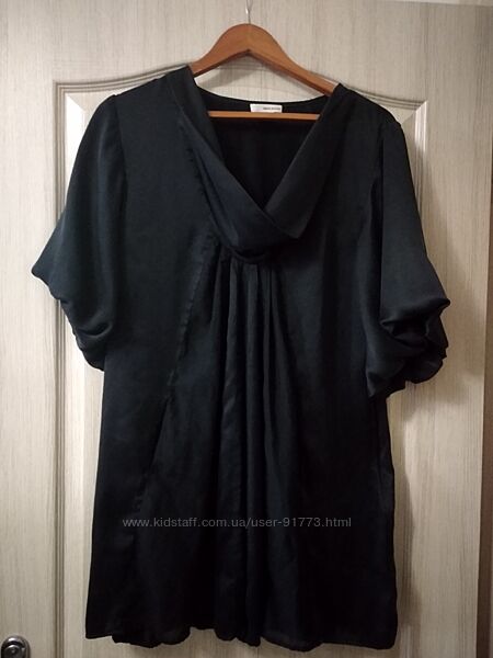 Шовкова чорна сукня DKNY jeans розмір М
