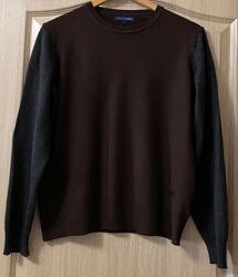 Пуловер Trussardi Jean&acutes розмір L 100 вовна