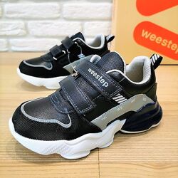Кроссовки Weestep 4647DB синий размеры 32-36