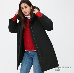 Пухове гібридне пальто Uniqlo 36 р S