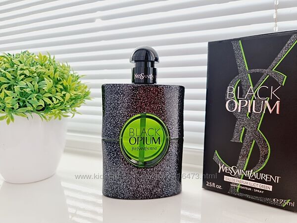 Yves Saint Laurent Black Opium Illicit Green - Распив аромата