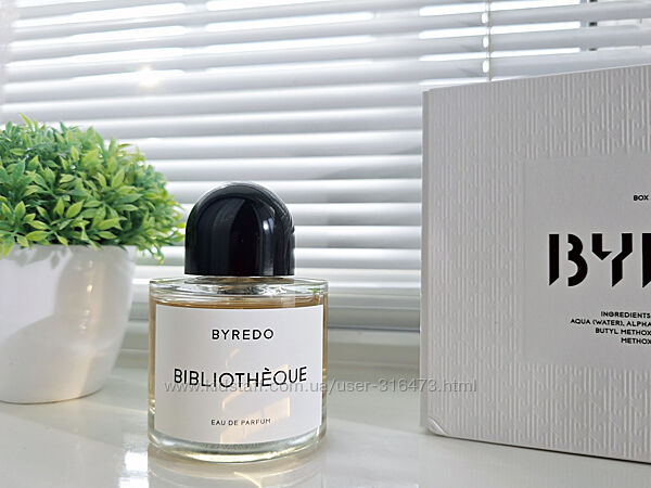 Byredo Bibliotheque - Розпив аромата