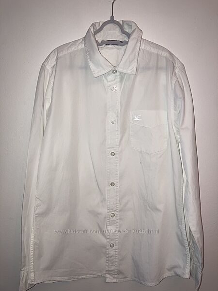 Сорочки у школу 8-9 та 11-15 років біла блакитна