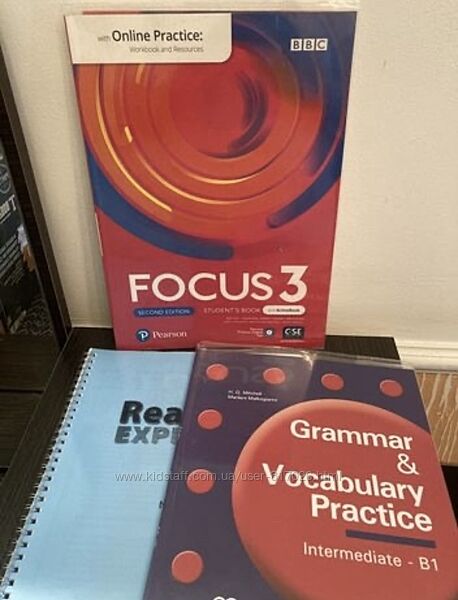 Focus Підручники з англійської мови рівень В1
