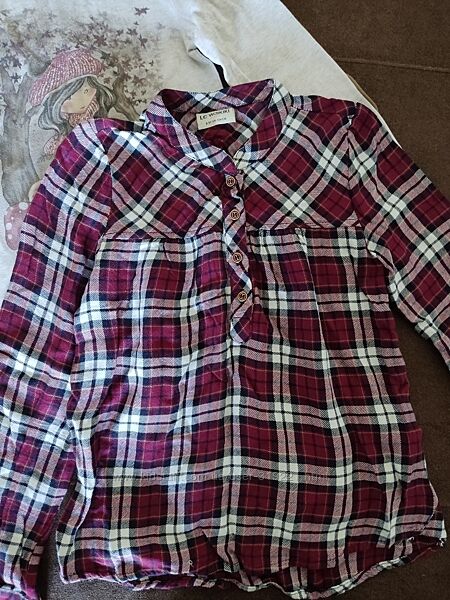 Рубашка, блузка для дівчинки 8-9 років
