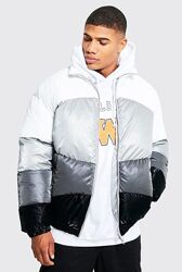 Зимняя куртка пуффер на синтепоне