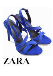 Супер босоножки на каблуке Zara, 37-37.5