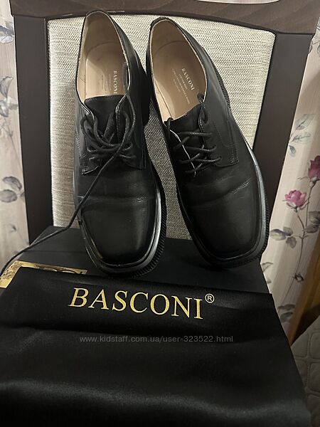 Туфлі, брогі шкіряні Basconi 38 р в ідеалі