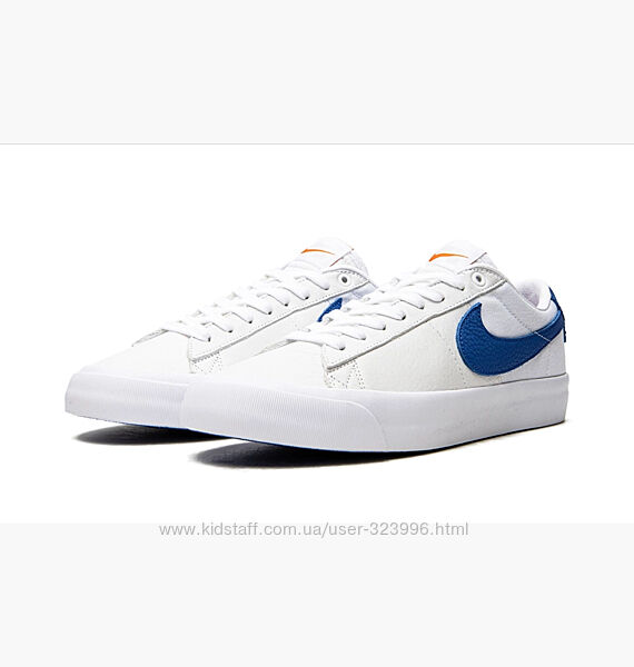 КРОССОВКИ NIKE SB BLAZER GT WHITE DH5675-100 UK 10