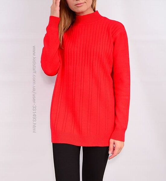 Тепли вязаний светр великих розмірів, вишукана якість.