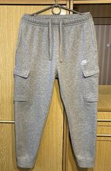 Спортивные трикотажные штаны карго на флисе Nike M Nsw Club Pant Cargo BB.