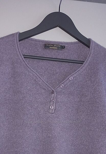 Кофта 100 кашемир Galeries Lafayette. Р. S/XS