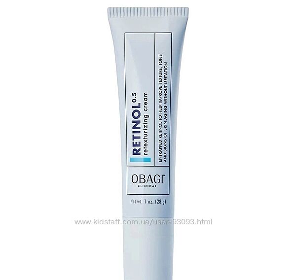 Obagi Clinical Retinol 0.5 Retexturizing Cream Осветляющий крем, 28 g