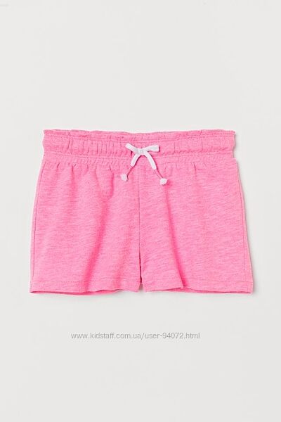H&M Шортики ярко-розового цвета для 6-7 лет
