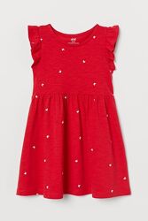 H&M Яркое платье с бабочками для 6-8 лет