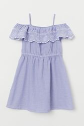 H&M Платье с вышивкой ришелье для 2-3 лет