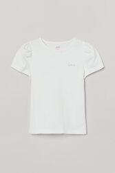 H&M Белая футболочка для 8-10 лет