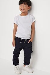 H&M Стильные джоггеры из твила для 6-8 лет