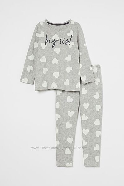 H&M Хлопковая пижамка для 12-14 лет
