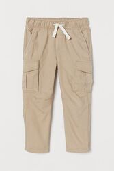 H&M Джоггеры карго Relaxed Fit для 5-6 лет