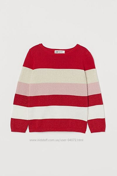 H&M Вязаный джемпер для 8-10 лет