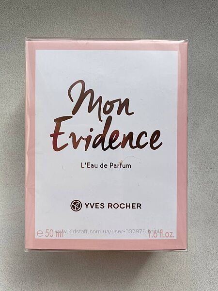 Yves Rocher Mon Evidence парфюмированная вода 50 мл