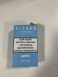 Elf bar 2500 КВН ЛД картридж з рідиною