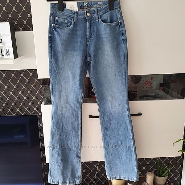 Фирменные  широкие джинсы С&А, Германия, размер 38евро