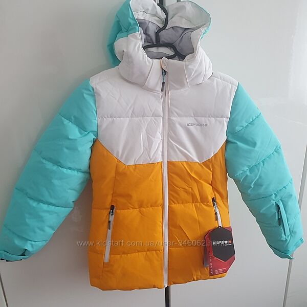 Новая зимняя куртка Icepeak на 9-10 лет,140см,1580гр