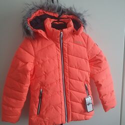 Новая фирменная зимняя куртка Icepeak,152см,11-12лет,1490гр