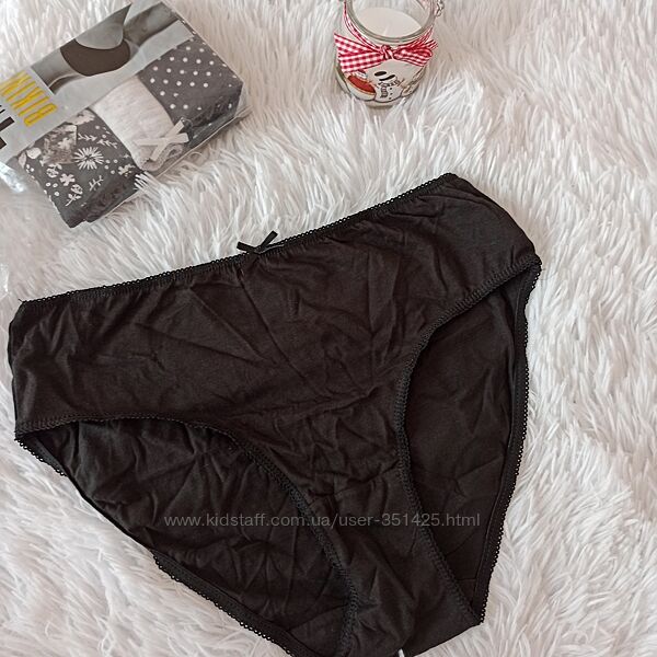 Трусики bikini размер m, 10-12 набор 4 шт, primark