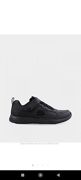 Чорні кросівки Skechers  р. 30    19 см