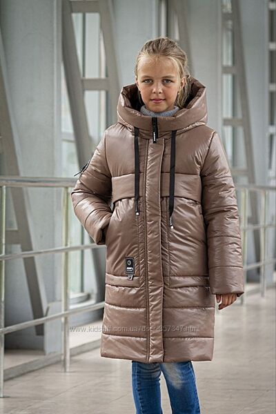 Детская зимняя курточка для девочки. Новинка. Размеры 134-164