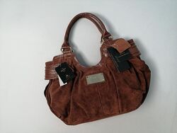 Брендовая новая большая кожаная сумка оригинал Tommy & Kate