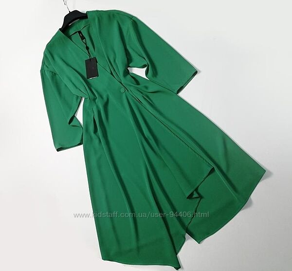 Новое зеленое платье с асимметрией по низу Y. A. S