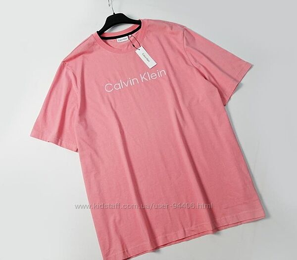 Новая Хлопковая футболка Calvin Klein Jeans