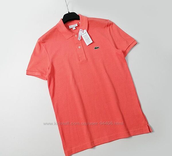 Lacoste мужская брендовая футболка поло оригинал