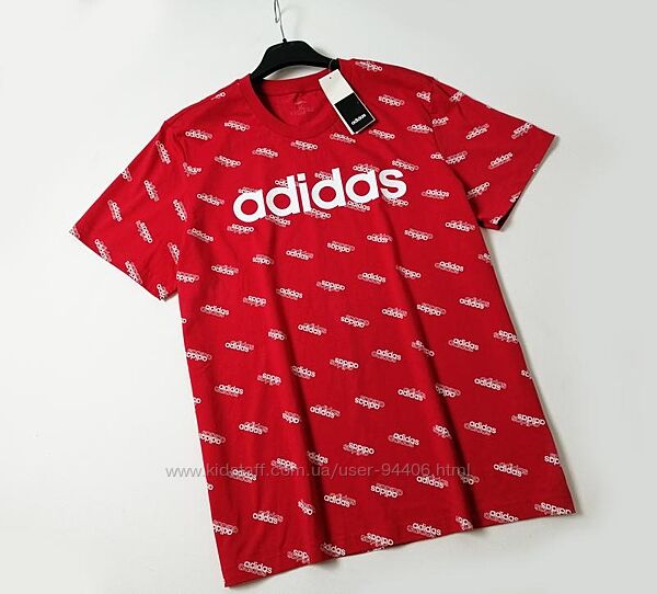 Мужская футболка монограмная Adidas оригинал
