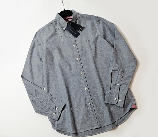 Брендовая мужская рубашка Tommy Hilfiger оригинал