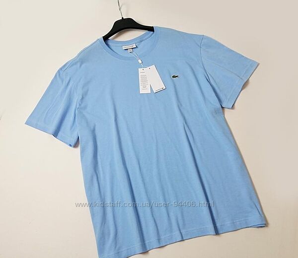 Lacoste мужская брендовая футболка оригинал