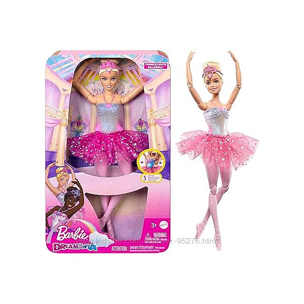 Кукла Барби балерина светящаяся Barbie Dreamtopia Doll Twinkle Lights 