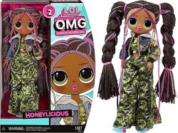 Кукла лол омг милашка LOL Surprise OMG Honeylicious Fashion Doll