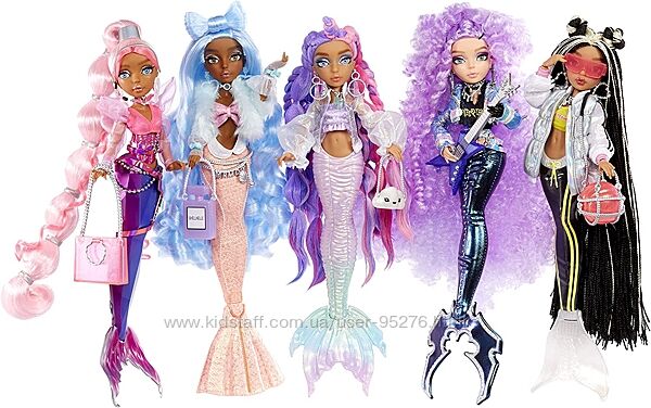 Кукла MERMAZE MERMAIDZ Color Change Mermaid Fashion Doll змінює колір