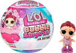 Лол баблс бульбашки LOL Surprise Bubble Surprise сестричка пет лол