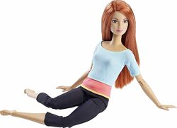 Куклы Барби шарнирные йога Barbie made to move в ассортименте